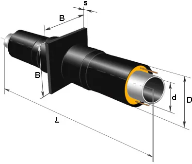 Неподвижные опоры для труб